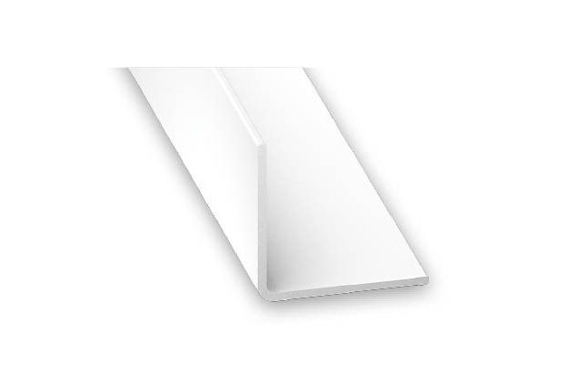 Cornière PVC blanc 30x30mm 1M